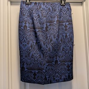 Blue & black skirt size L